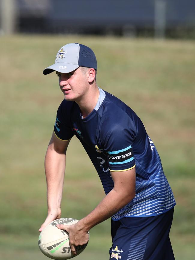 North Queensland Cowboys' Cairns Academy player Cain Hastie. Picture: Brendan Radke