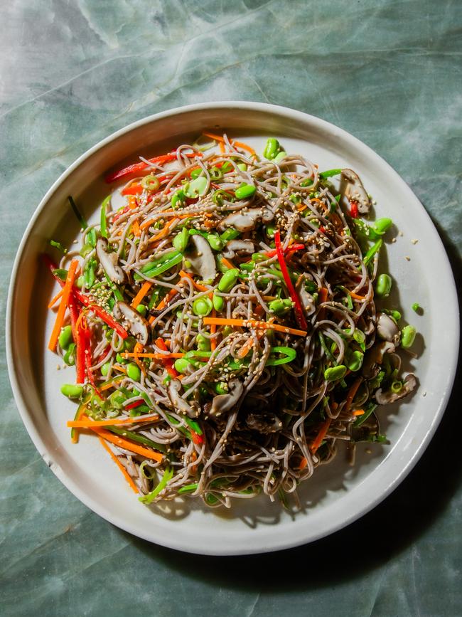 Noodle salad by Lennox Hastie. Photo: Nikki To