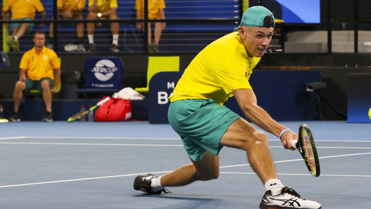 Alex de Minaur won’t feature in the Australian Open. Picture: AAP Images