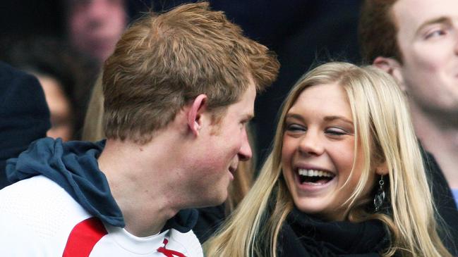 Prince Harry and his then girlfriend Chelsy Davy in 2008.