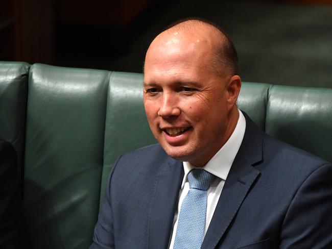 Immigration Minister Peter Dutton has rocketed onto a list of the nation’s most powerful people. Picture: AAP