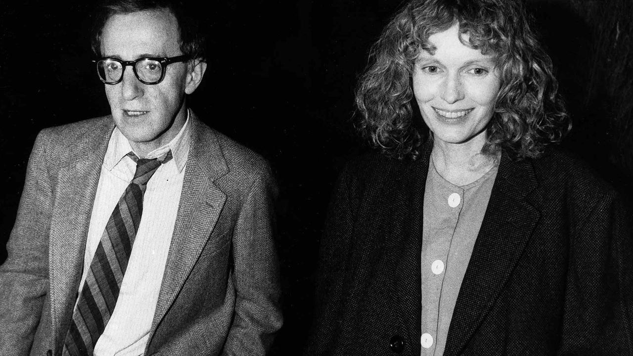 Woody Allen and Mia Farrow in 1986. Picture: Getty Images.