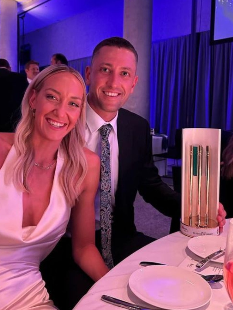 Matt Short was named BBL Player of the Year. Photo: Instagram.