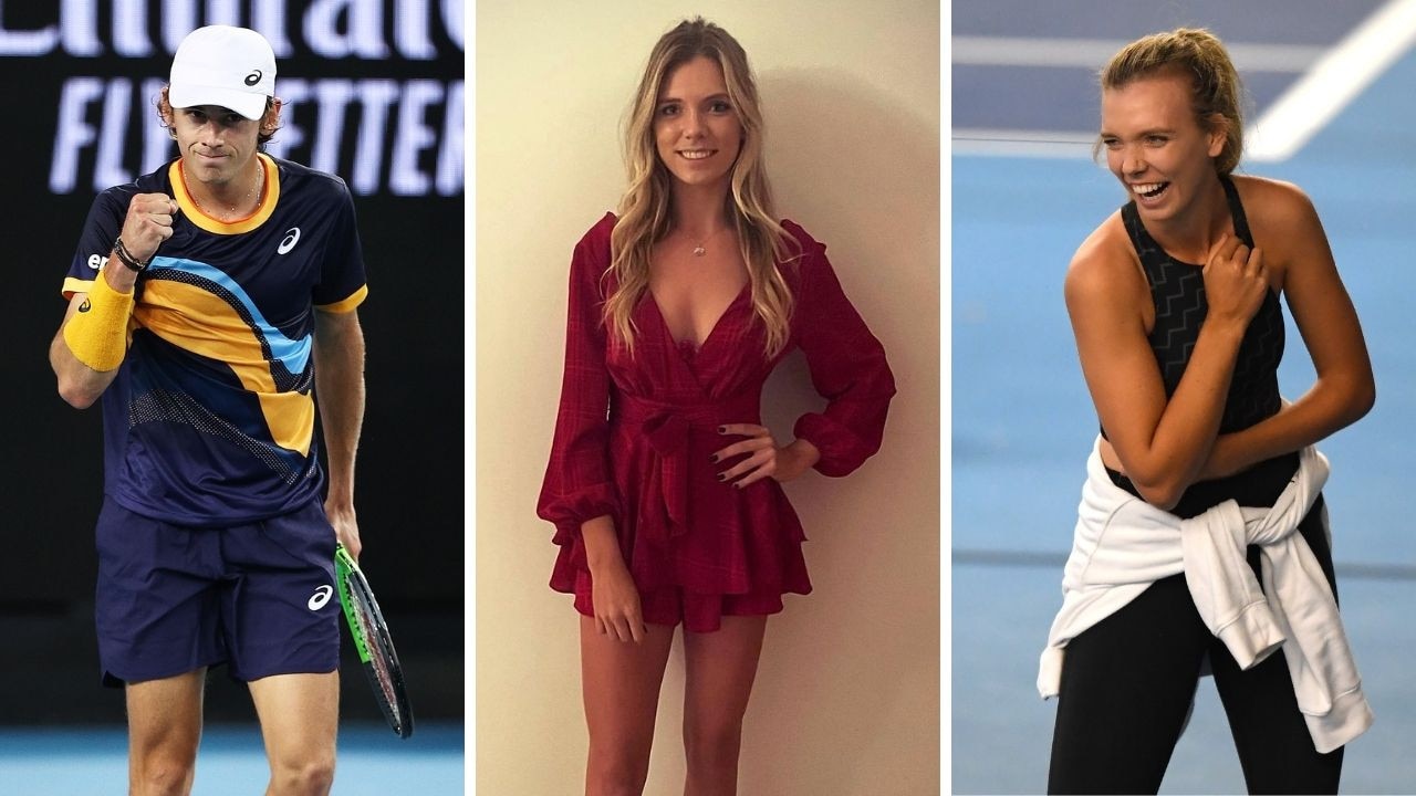 Alex de Minaur has sparked rumours he's dating Katie Boulter.