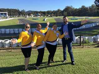 READY TO RELAY: Brittany Raven, Linda Brookes, Trudy Jeffery and Tim Richmond are just some of the busy members of this year's Relay for Life committee.