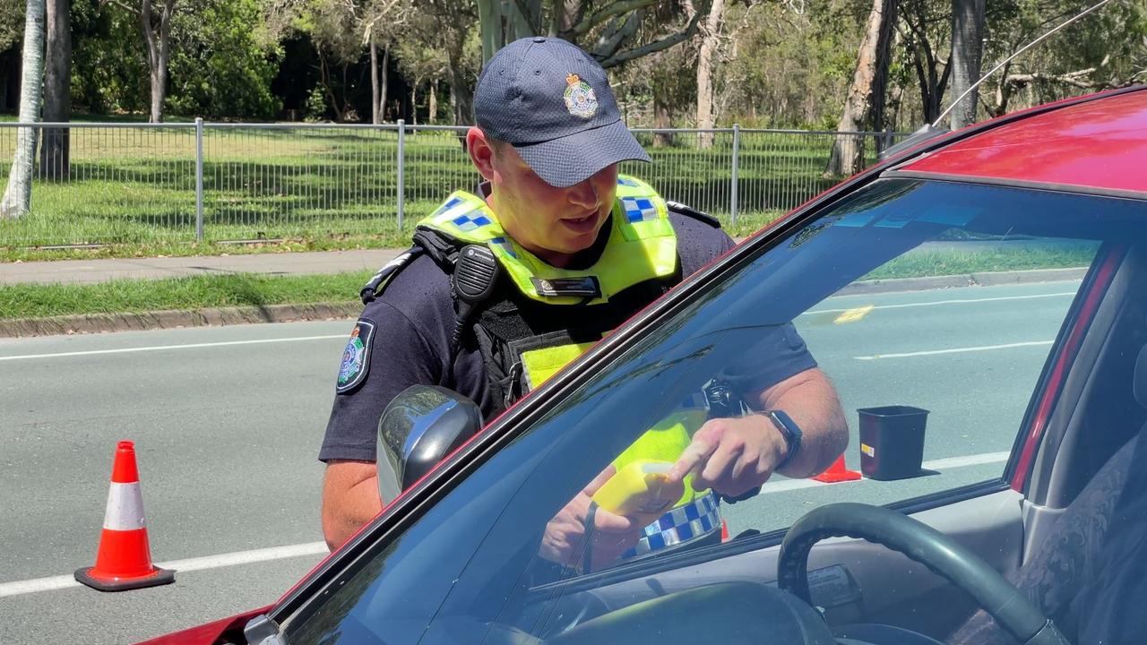 On Friday Gold Coast police launched Operation Mistletoe, a road safety blitz targeting dangerous drivers over the Christmas and new year period. Picture: Archive