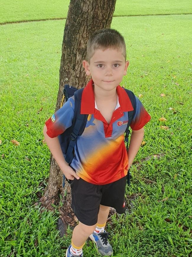 Dominic’s first day of Year 2