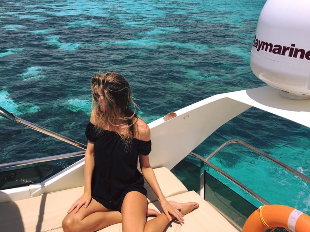 Jennifer Hawkins, "So grateful for this experience. Maldives you are magical." Picture: Facebook