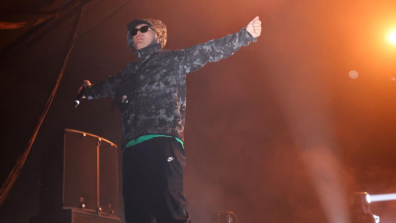 Liam O’Hanna aka Mo Chara has been charged with a terror offence. Picture: VALERIE MACON / AFP
