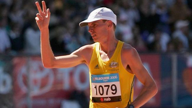 Father of three Scott Westcott will make his Olympic debut at age 40