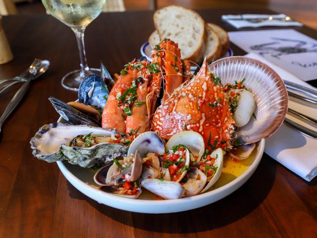 Warm shellfish entree for one. Picture: Jenifer Jagielski