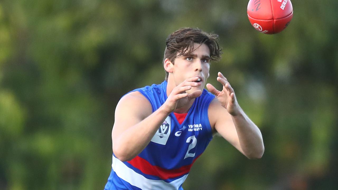 Lewis Young looks well above VFL standard. Picture: Mike Owen/AFL Photos/via Getty Images