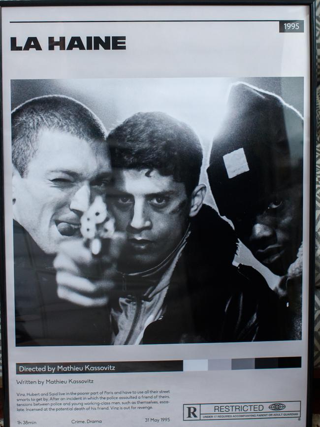 French cult classic, La Haine, is William’s favourite film