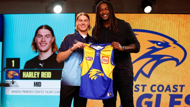 West Coast pounced on Harley Reid with pick one. Picture: Getty Images