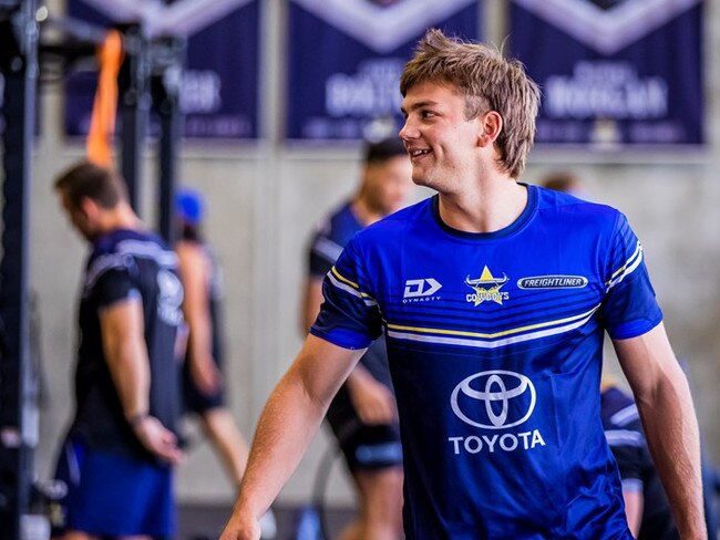 Central Queensland's Jai Hansen has been elevated to the North Queensland Cowboys’ NRL Development Squad for 2023. Photo: Cowboys Media