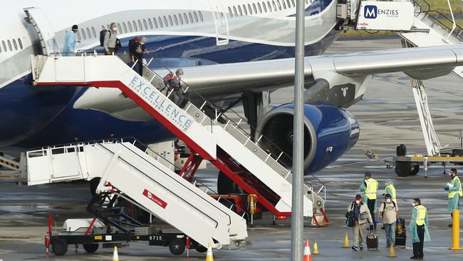 The arrival of Australians from Peru, India and Uruguay mean restrictions should not be lifted altogether. Picture: Getty Images