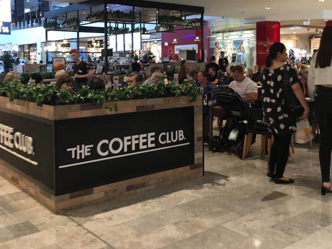 Coffee Club at Chermisde, alongside major competitor, Gloria Jeans were the most expensive outlets to buy a large coffee. Picture: The Courier-Mail