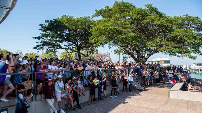 Pride Parade takes off in Darwin City, 2024. Picture: Pema Tamang Pakhrin