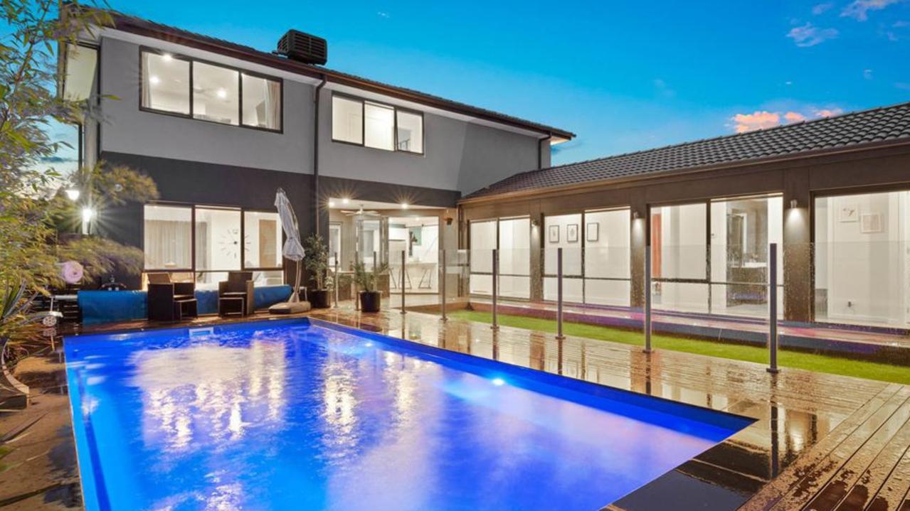 The hi-tech pad at 11 Zurich Rise, Pakenham, is for sale for $870,000-$957,000.