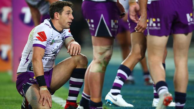 There was no joy in this game for Slater. (Cameron Spencer/Getty Images)