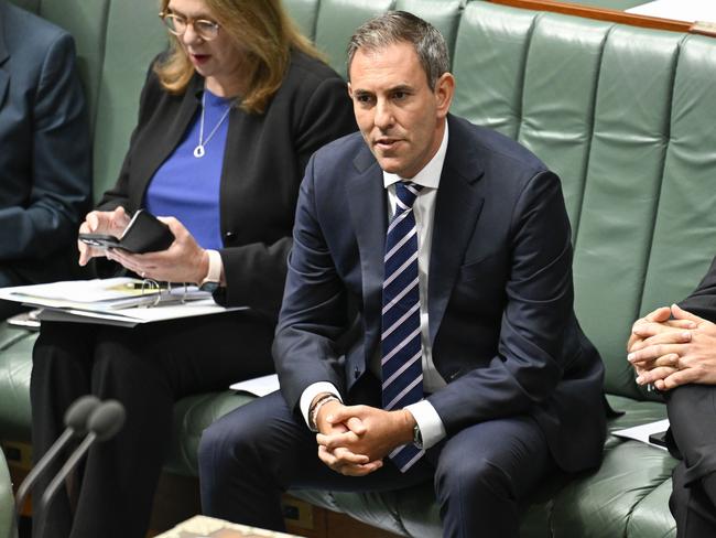 Federal Treasurer Jim Chalmers. Picture: NewsWire / Martin Ollman