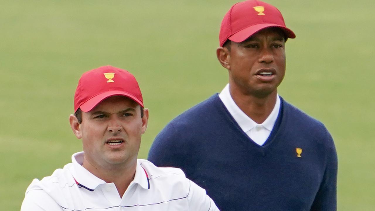 Tiger Woods and Patrick Reed spent a lot of time together on Tuesday.