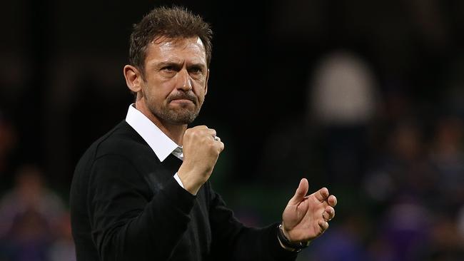 Perth Glory coach Tony Popovic is aiming to win his first A-League grand final in four attempts. Picture: Getty Images 