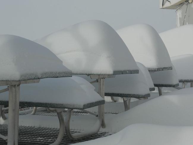 Lunch choices are a little limited at Perisher today.