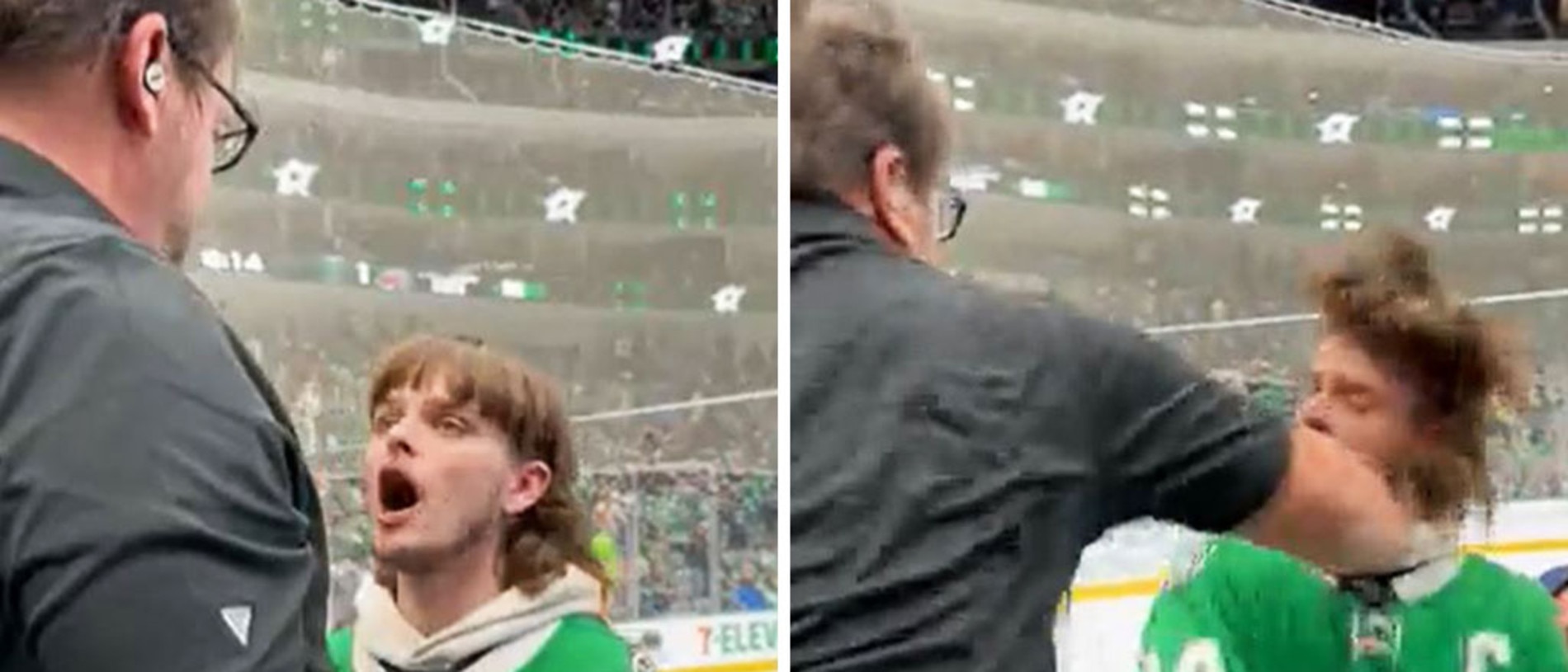 Dallas Stars fan punched in the face after saying N-word at game