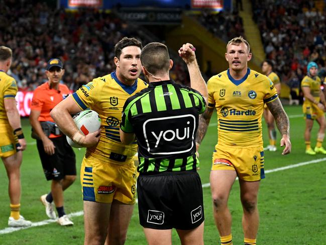Sharks v Eels. Picture: NRL Imagery