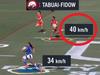 ‘Almost too fast’: NRL speedster hits 40km/h