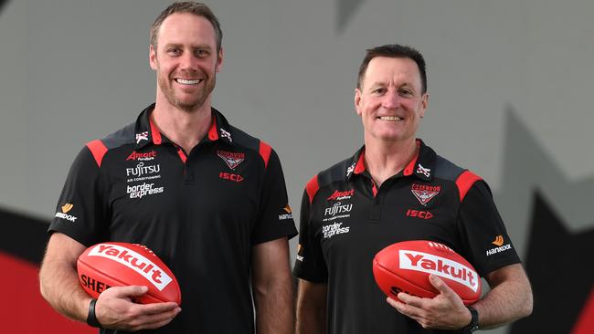 Ben Rutten will succeed John Worsfold as Essendon’s head coach at season’s end. Picture: AAP