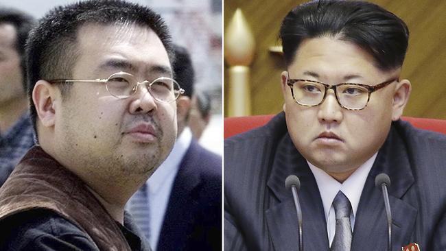 Kim Jong Nam, left, exiled half-brother of North Korea's leader Kim Jong Un, in Narita, Japan, on May 4, 2001, and North Korean leader Kim Jong Un on May 9, 2016, in Pyongyang. Picture: AP / Shizuo Kambayashi.