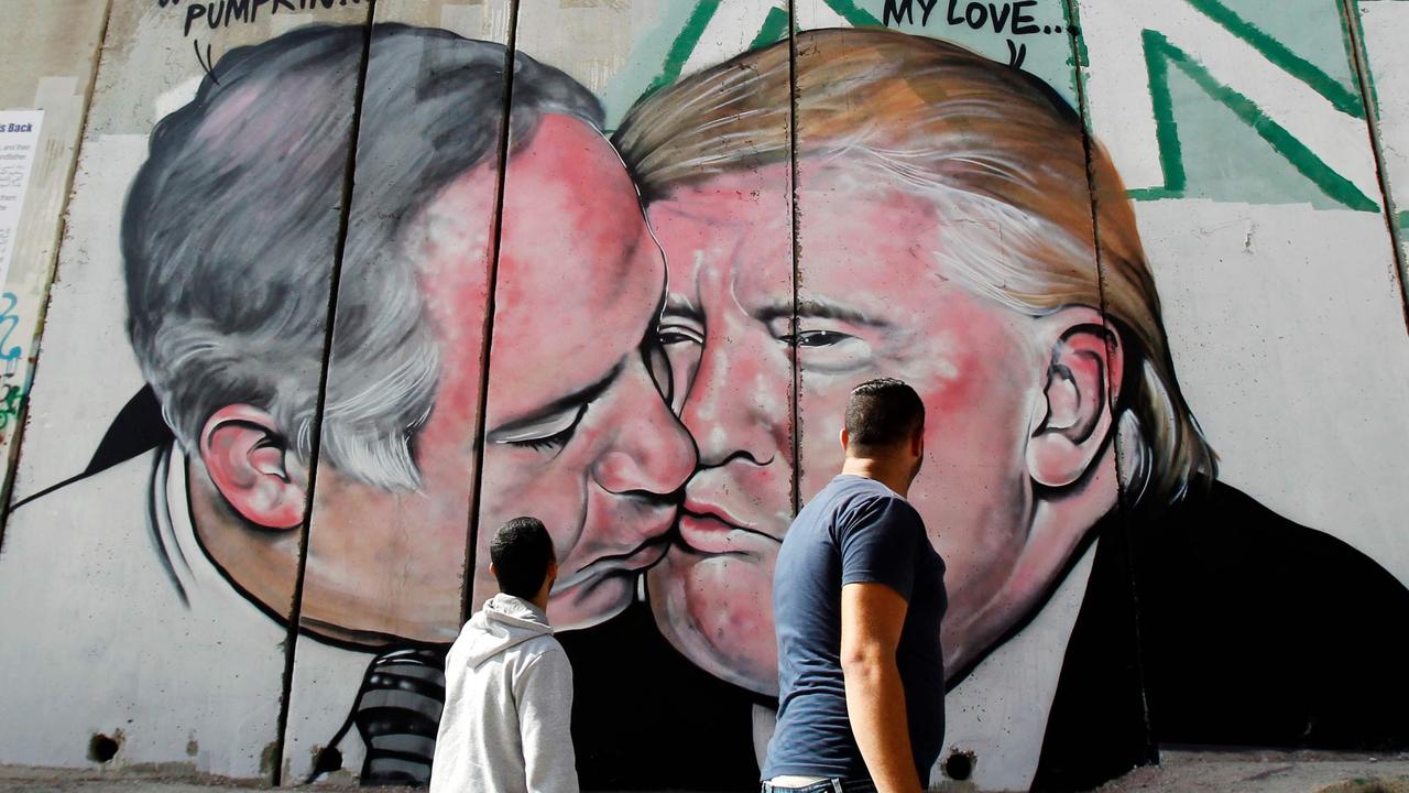 Benjamin Netanyahu and Donald Trump.