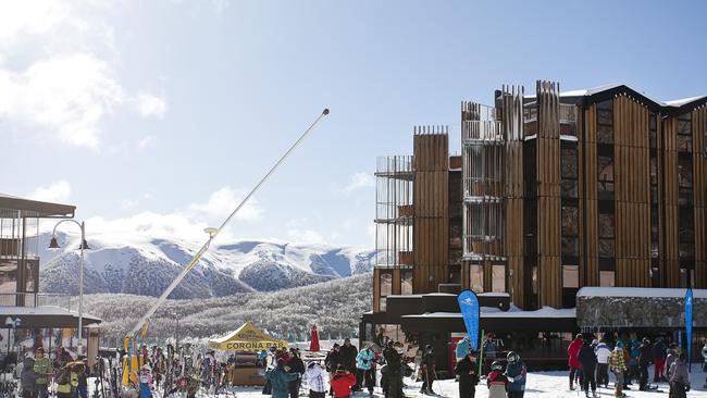 Falls Creek in the Victorian alpine region. Picture: Charlie Brown