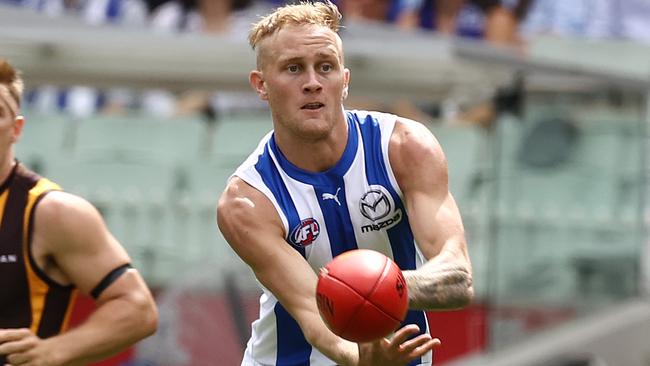 Jaidyn Stephenson was dropped from the Roos round one side. Picture: Michael Klein