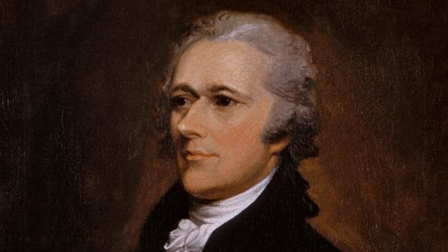 Alexander Hamilton portrait by John Trumbull 1806. Public domain