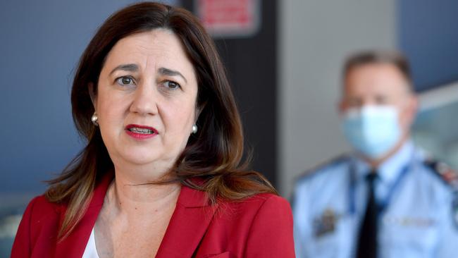 Queensland Premier Annastacia Palaszczuk is still refusing to consider opening borders. Picture: NCA NewsWire / John Gass