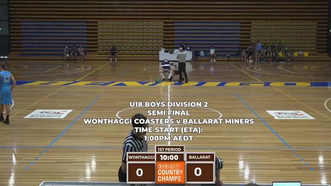 Replay: Bendigo Basketball – Wonthaggi Coasters v Ballarat Miners (Boys Division 2)