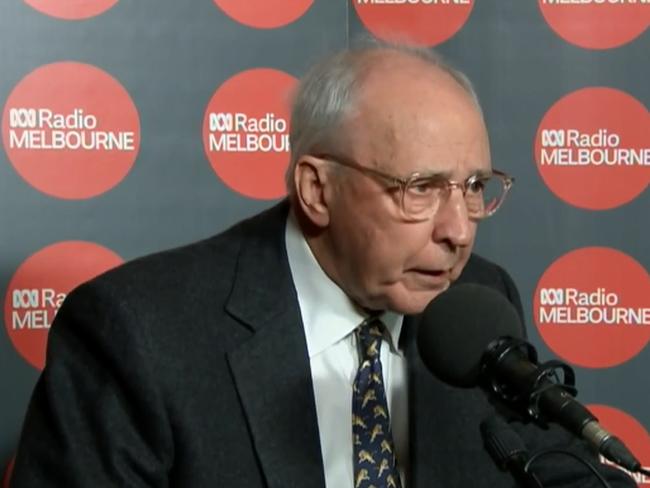 Former Labor treasurer and prime minister Paul Keating.