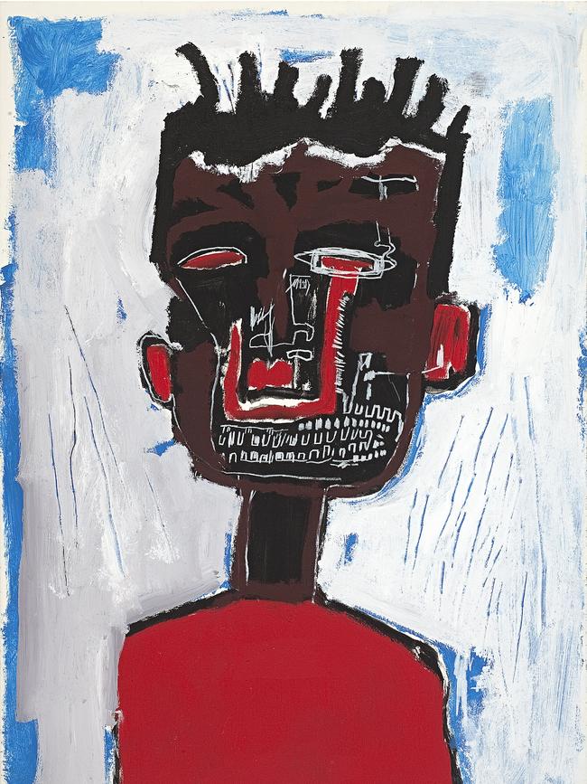 Jean Michel Basquiat’s Self-Portrait.