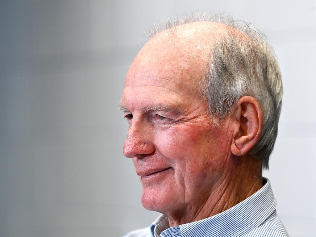 Dolphins coach Wayne Bennett. Picture: Bradley Kanaris/Getty