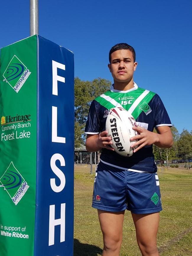 Forest Lake SHS student Brandon Tikinau has been signed by the Titans