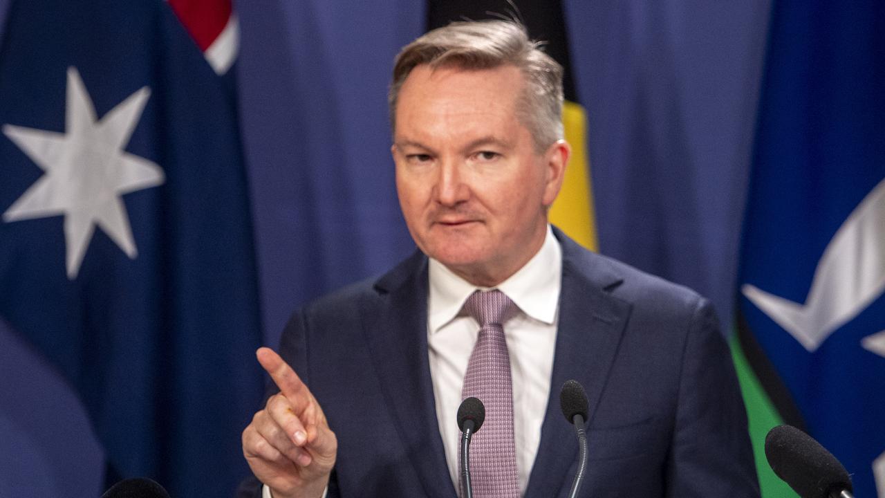 Australian Federal Minister for Climate Change and Energy Chris Bowen. Picture: NewsWire / Jeremy Piper