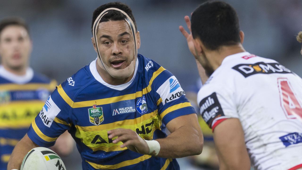 Jarryd Hayne will be offered a contract extension at the Eels for 2019. (AAP Image/Craig Golding)