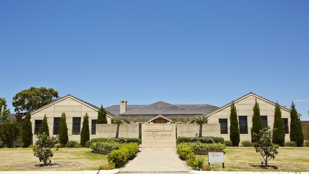 Exterior of Margan Wines.