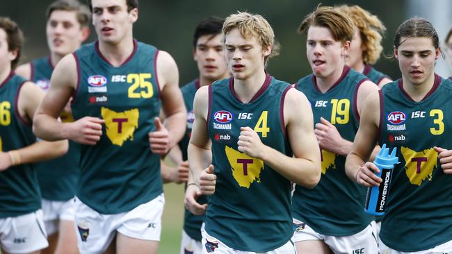 The push continues for Tasmania to get its own AFL team. Picture: MATT THOMPSON