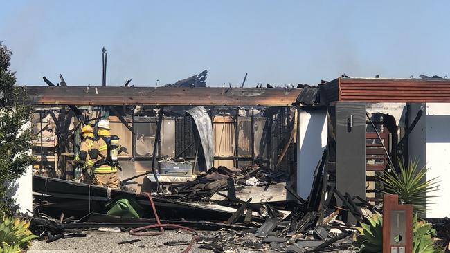 The Pimpama home destroyed by Wong. Photo: Annie Perets