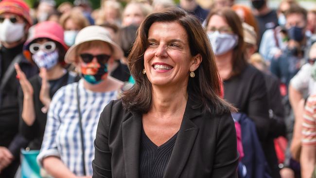 Former Liberal MP Julia Banks. Picture: Jason Edwards