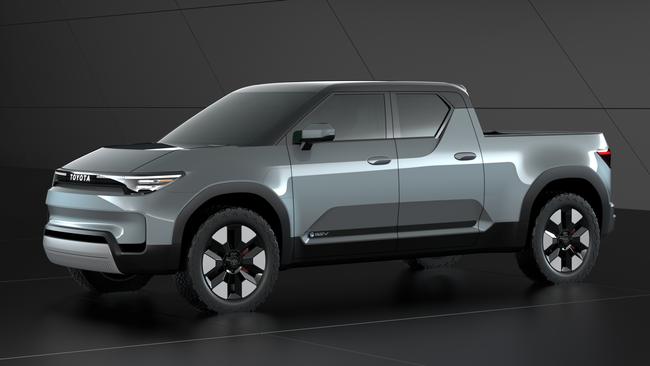 The Toyota EPU concept points to an electric ute for the future. Picture: Supplied.